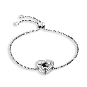 Mistar Bijoux Stanhope Jewelry Diamond Accent Heart Bracelet